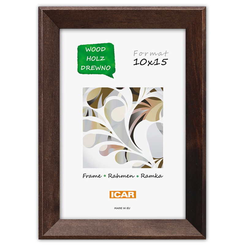 Holzrahmen DRI N 4 braun dunkel